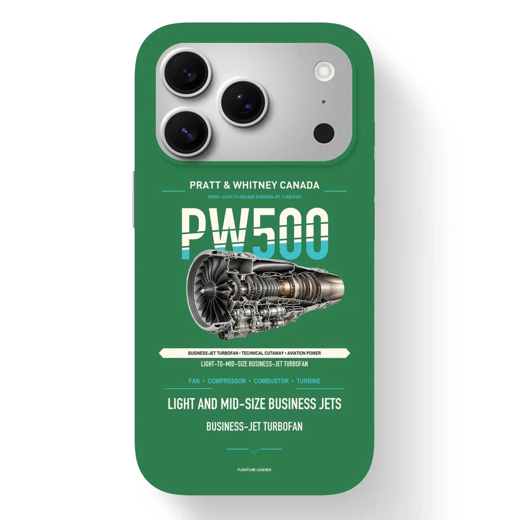 PW500 Case design on green iphone case