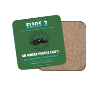Thumbnail for Flyability Elios 3 design on green 1 piece coaster