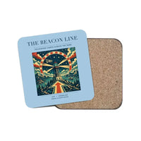 Thumbnail for The Beacon Line - Designed Coasters design on light blue 1-piece