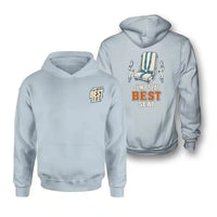 Thumbnail for SIGNAL 497 - Jump Seat Best Seat - Double-Side Hoodie design on light blue double side hoodie