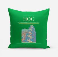 Thumbnail for Frank País Airport (HOG) design on green pillow