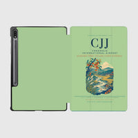 Thumbnail for Cheongju International Airport (CJJ) design on light green samsung tablet tablet case
