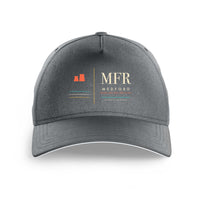 Thumbnail for Rogue Valley International–Medford Airport (MFR) design on gray printed hat