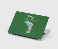 Thumbnail for Manas International Airport (FRU) design on green MacBook case