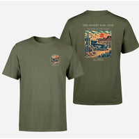 Thumbnail for VINTAGE G4151 - The Desert Mail Stop - Double-Side T-Shirt design on greenarmy double side t shirt