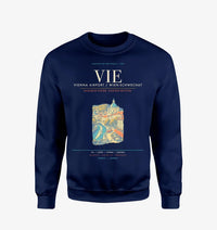 Thumbnail for Vienna Airport VIE Sweatshirt - Navy Blue