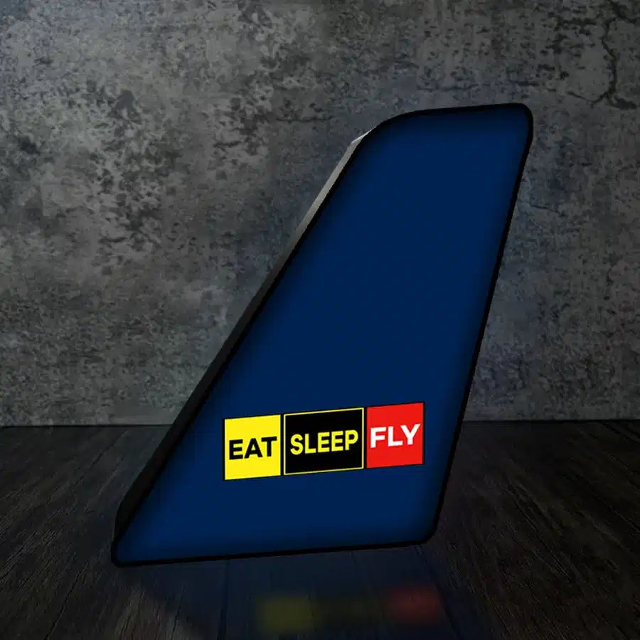 Eat Sleep Fly 3D Lamp - view 8