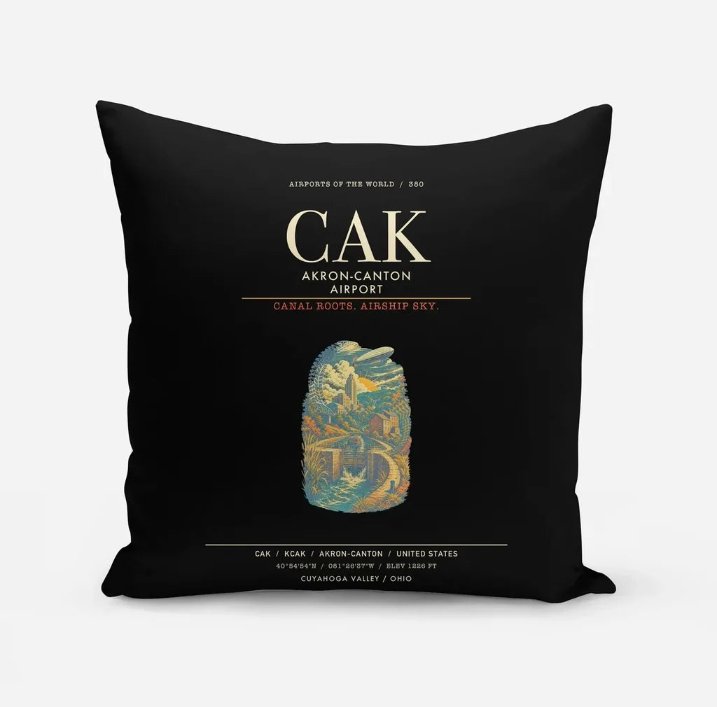 Akron-Canton Airport CAK - Black