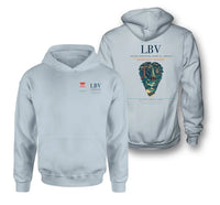 Thumbnail for Leon-Mba International Airport (LBV) design on light blue double-side hoodie