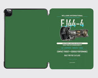 Thumbnail for FJ44-4 design on green ipad tablet case