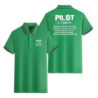 Thumbnail for Customisable Pilot [Noun] Polo Shirt - view 8