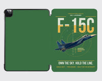 Thumbnail for F-15C Eagle design on green ipad tablet case
