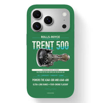 Thumbnail for TRENT 500 Case design on green iphone case