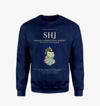 Thumbnail for Sharjah International Airport SHJ Sweatshirt - Navy Blue