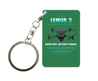 Thumbnail for BRINC LEMUR 2 Key Chain design on green key chain