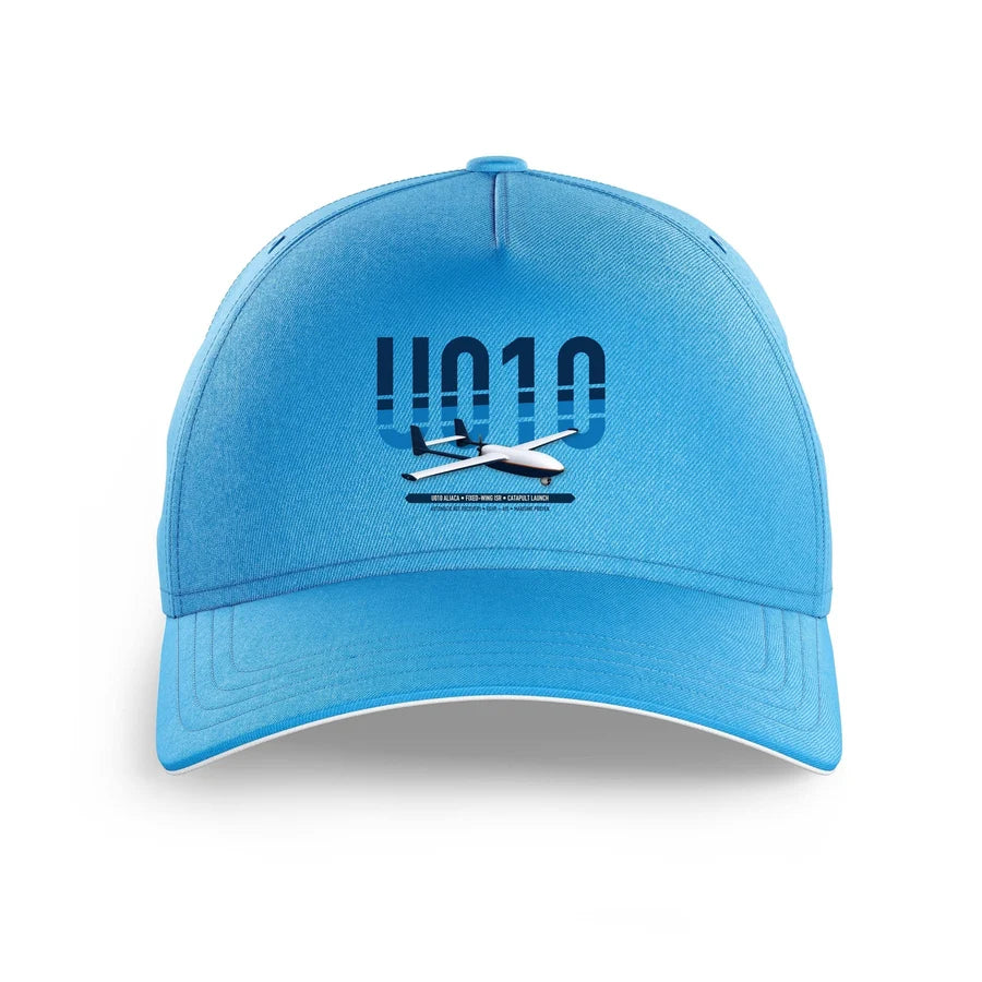 Airbus U010 Aliaca Fixed-wing design on light blue printed hat