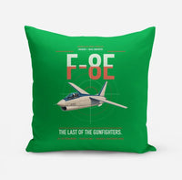 Thumbnail for F-8E Crusader design on green pillow