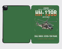 Thumbnail for Leonardo HH-139B design on green ipad tablet case
