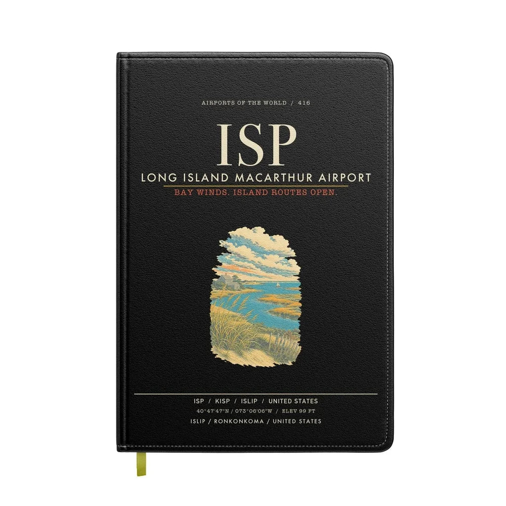 Long Island MacArthur Airport ISP - Black