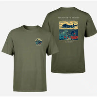Thumbnail for VINTAGE G4152 - The River Of Lights - Double-Side T-Shirt design on greenarmy double side t shirt