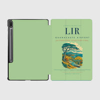 Thumbnail for Guanacaste Airport (LIR) design on light green samsung tablet tablet case
