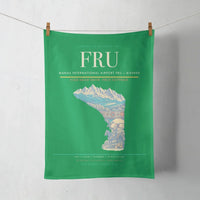 Thumbnail for Manas International Airport (FRU) design on green towel