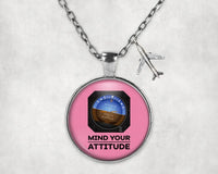 Thumbnail for Mind Your Attitude Necklace - view 8