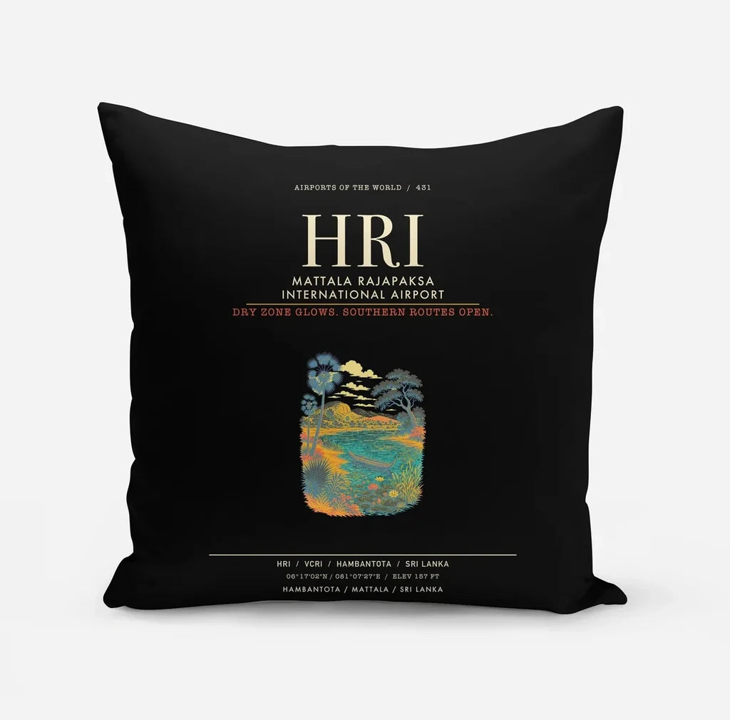 Mattala Rajapaksa International Airport HRI - Black