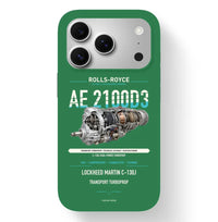 Thumbnail for AE 2100D3 Case design on green iphone case