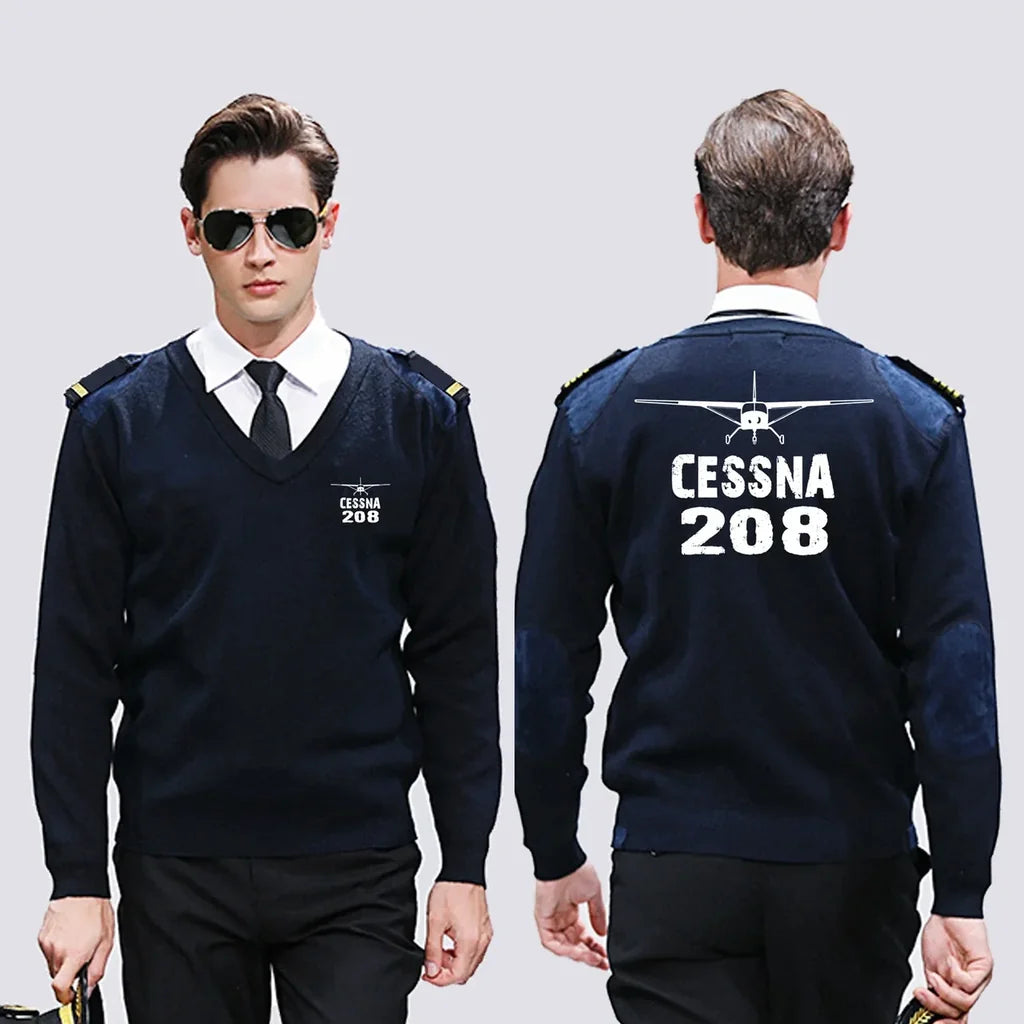 Customisable Cessna 208 Sweater - view 8