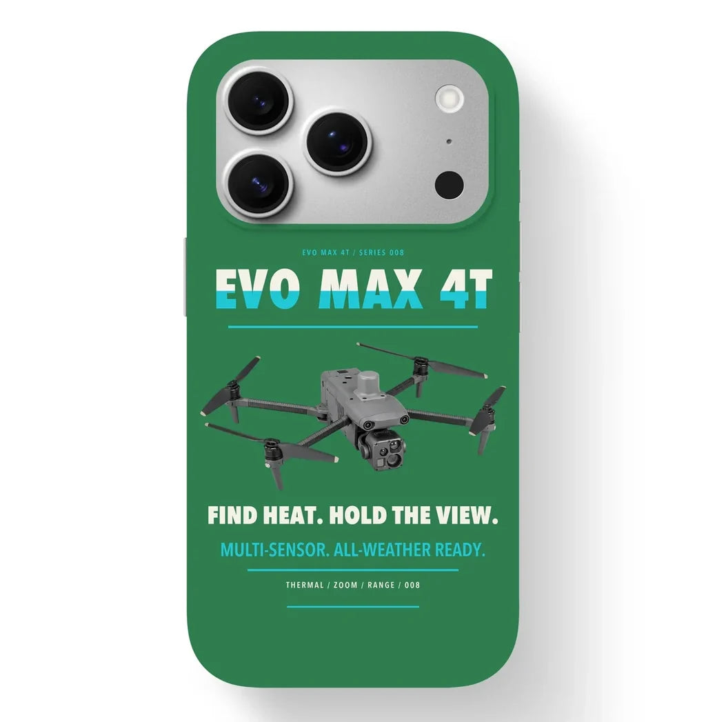 Autel EVO Max 4T Case design on green iphone case