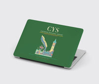 Thumbnail for Cheyenne Regional Airport (CYS) design on green MacBook case