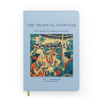 Thumbnail for VINTAGE G4225 - The Tropical Stopover - Designed Notebooks design on lightblue