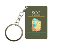 Thumbnail for Aktau Airport (SCO) design on green army key chain