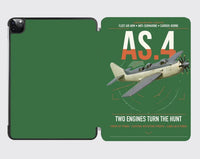 Thumbnail for Fairey Gannet AS.4 design on green ipad tablet case