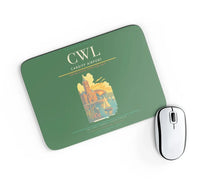 Thumbnail for Cardiff Airport (CWL) design on green rectangle mouse pad