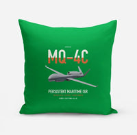 Thumbnail for MQ-4C Triton IFC-4 design on green pillow