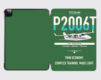 Thumbnail for Tecnam P2006T design on green ipad tablet case