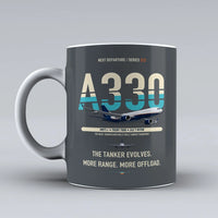 Thumbnail for A330 MRTT+ Mug design on gray airbus