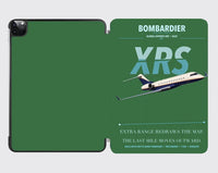 Thumbnail for Bombardier Global Express XRS design on green ipad tablet case