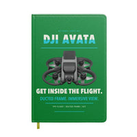 Thumbnail for DJI Avata design on green notebook