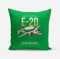 Thumbnail for E-2D Advanced Hawkeye design on green pillow