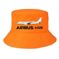 Thumbnail for The Airbus A220 summer hat - orange