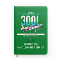 Thumbnail for Extra 300L design on green notebook