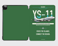 Thumbnail for NAMC YS-11A design on green ipad tablet case