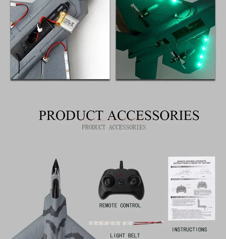 Mini Fx-622 Fighter F22 Remote Foam Electric Model Airplane - view 14