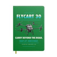 Thumbnail for DJI FlyCart 30 design on green notebook