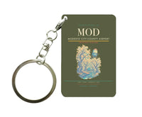 Thumbnail for Modesto City-County Airport (MOD) design on green army key chain