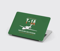 Thumbnail for T-1A Jayhawk Advanced Jet Trainer design on green MacBook case
