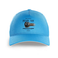 Thumbnail for PEARL 10X design on light blue printed hat